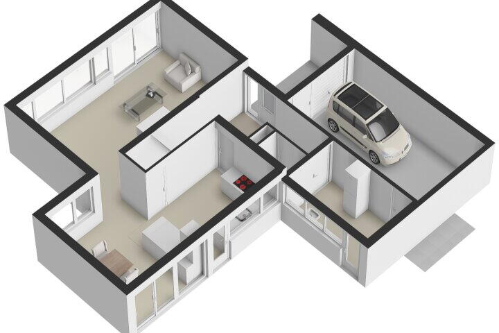 Plattegrond – Meester Merkxstraat 9, Arnhem