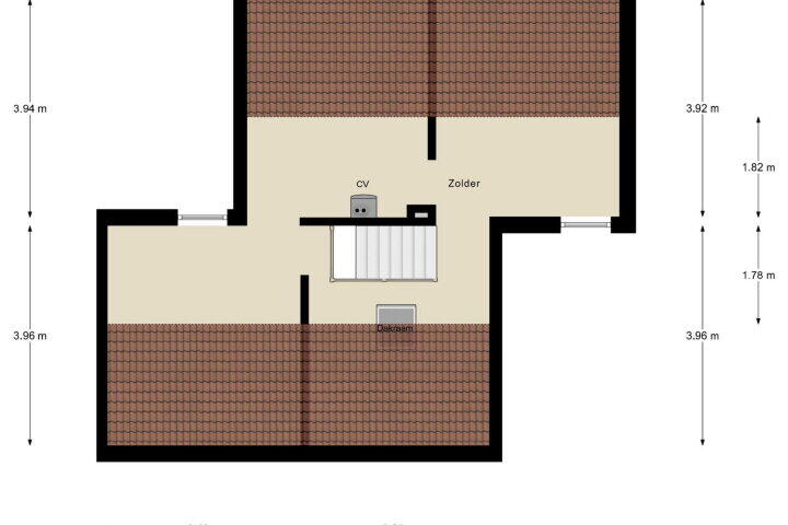 Plattegrond – Meester Merkxstraat 9, Arnhem