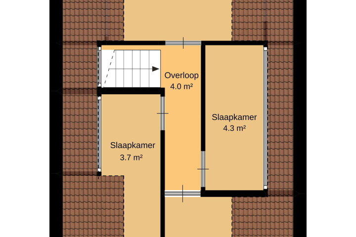 Plattegrond – Meester Nennstiehlweg 38, De Wilp