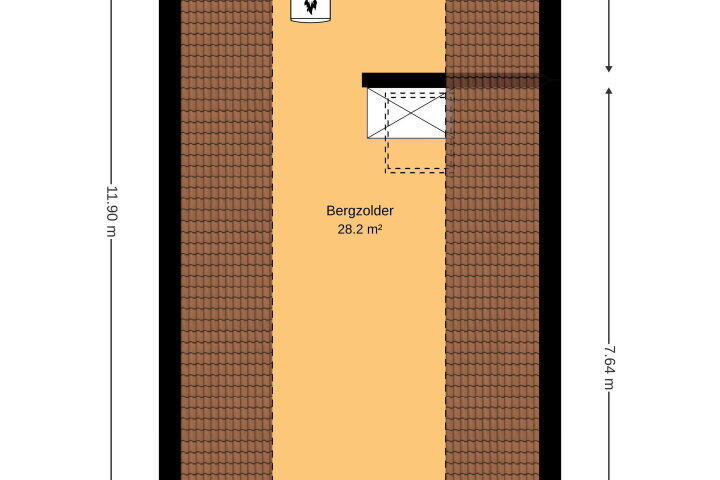 Plattegrond – Meester Nennstiehlweg 38, De Wilp