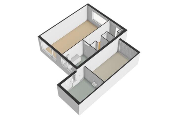 Plattegrond – Meester Neuteboomstraat 52, Stadskanaal