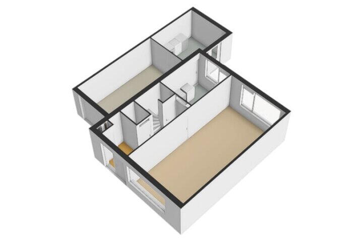 Plattegrond – Meester Neuteboomstraat 52, Stadskanaal