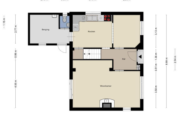 Plattegrond – Meester van Coothlaan 32, Wijchen