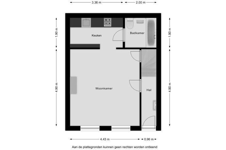 Plattegrond – Meeuwenlaan 13, Sneek