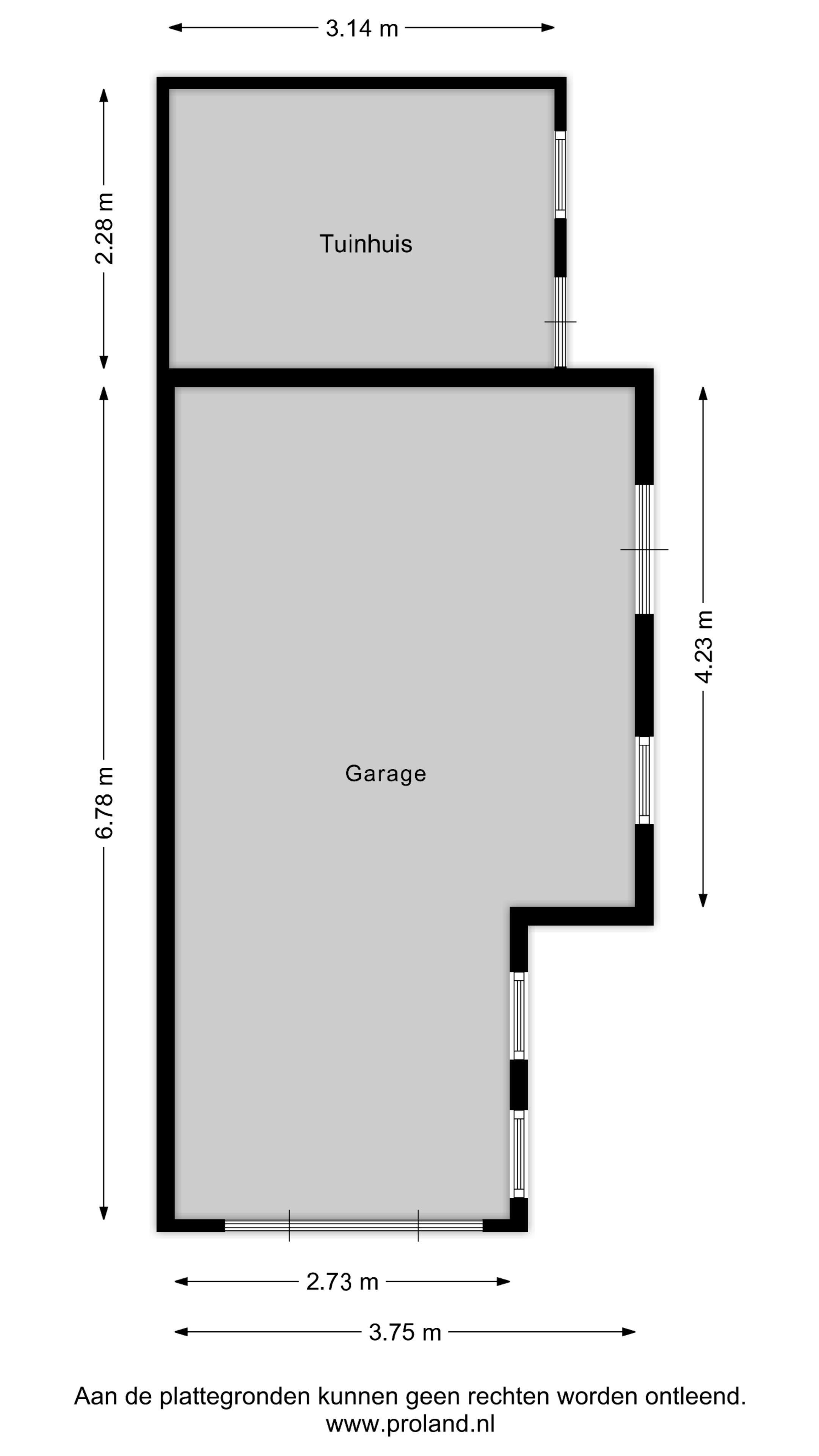 Plattegrond 4 - Meidoornlaan 2 A, Roden