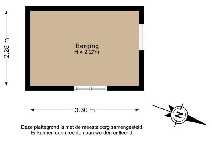 Plattegrond – Meijhorst 5014, Nijmegen