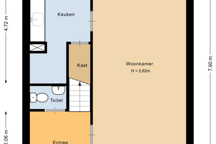 Plattegrond – Meijhorst 5429, Nijmegen