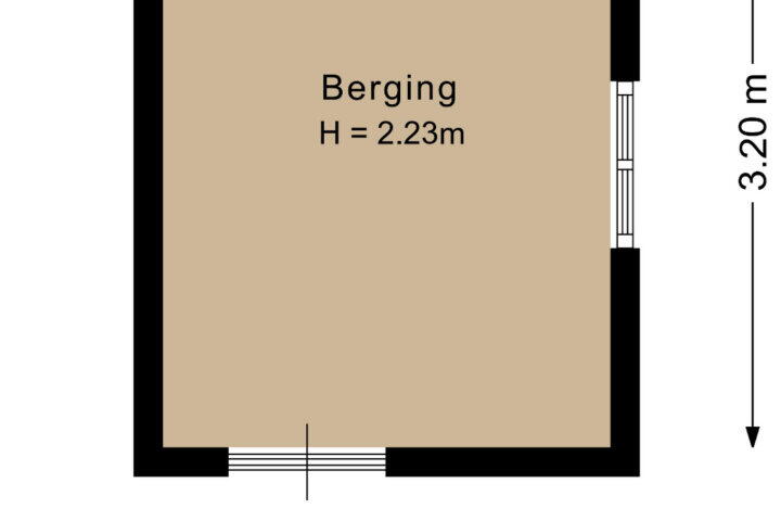 Plattegrond – Meijhorst 5429, Nijmegen