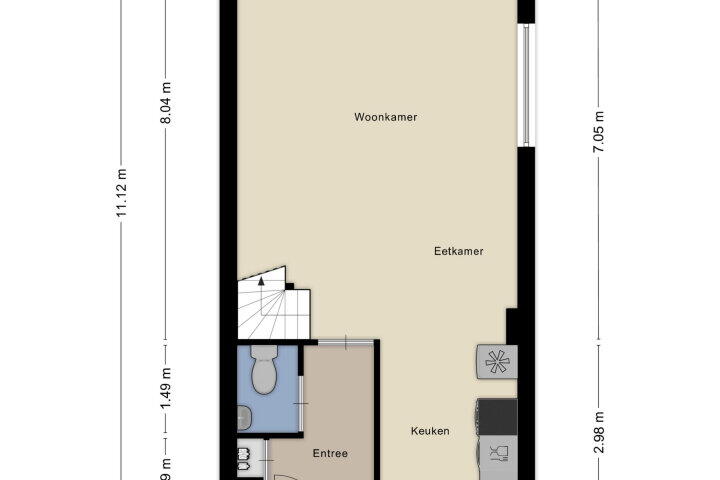 Plattegrond – Meijhorst 6241, Nijmegen
