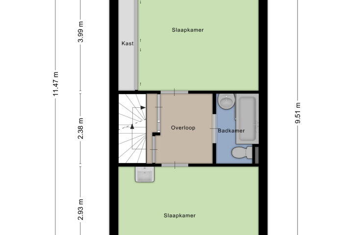 Plattegrond – Meijhorst 6241, Nijmegen