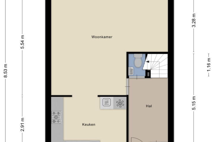 Plattegrond – Meijhorst 6256, Nijmegen