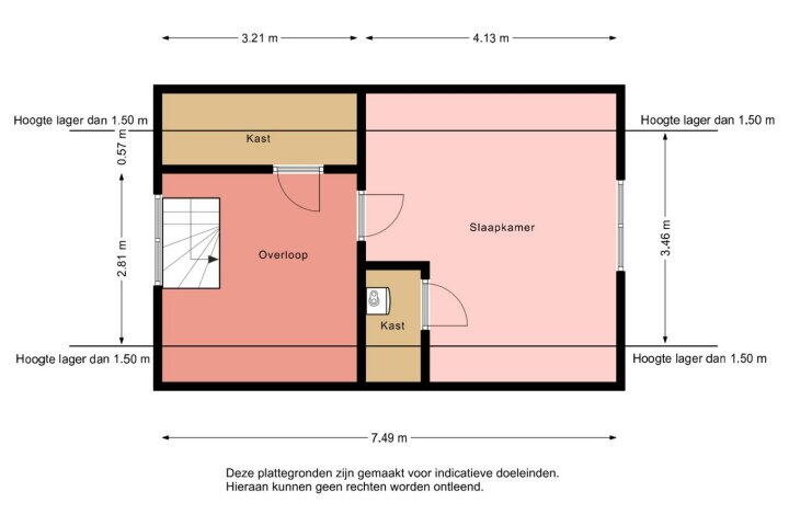 Plattegrond – Meineszstraat 5, Heerenveen
