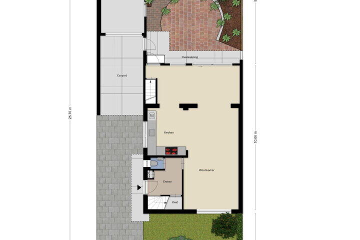 Plattegrond – Meishagerstraat 21, Munstergeleen
