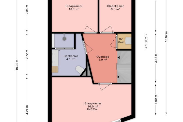 Plan – Meivliegsingel 21, Den Haag