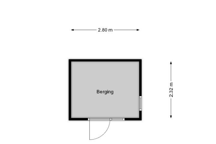 Plattegrond – Melkweglaan 132, Hazerswoude-Rijndijk