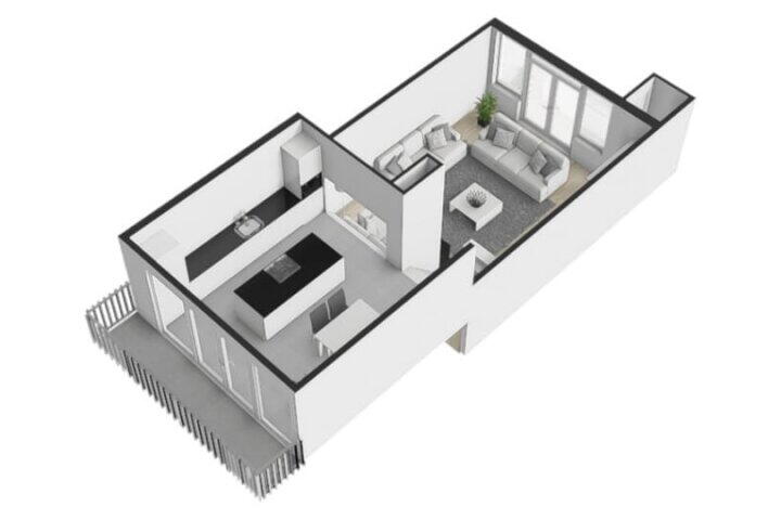 Plattegrond – Merovingersstraat 10, Wijk bij Duurstede