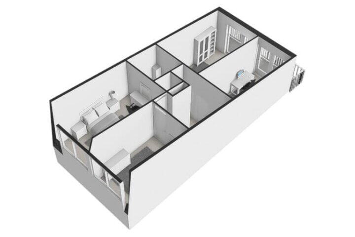 Plattegrond – Merovingersstraat 10, Wijk bij Duurstede