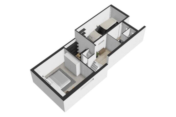 Plattegrond – Merovingersstraat 36, Wijk bij Duurstede