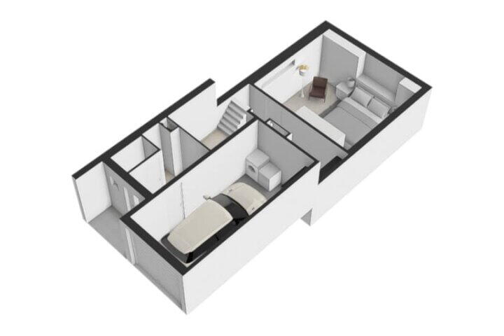 Plattegrond – Merovingersstraat 36, Wijk bij Duurstede
