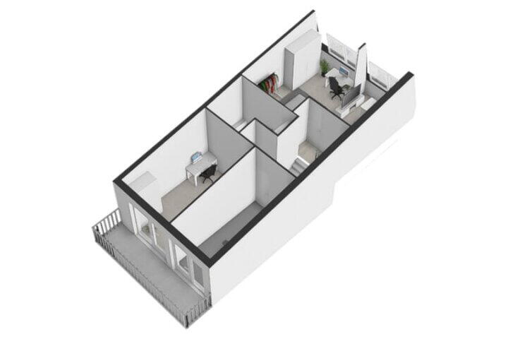 Plattegrond – Merovingersstraat 36, Wijk bij Duurstede