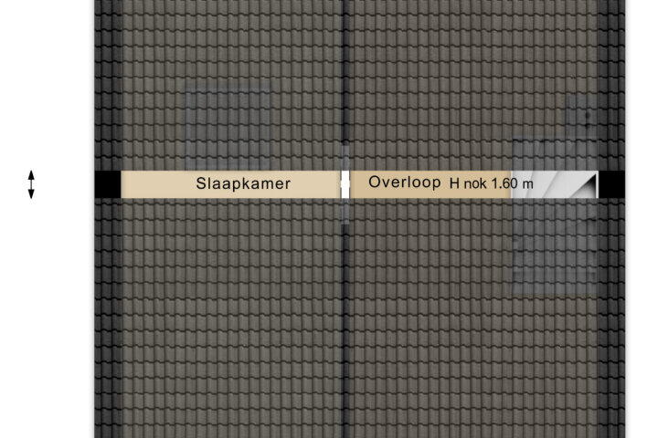 Plattegrond – Mesdagstraat 42, Assen