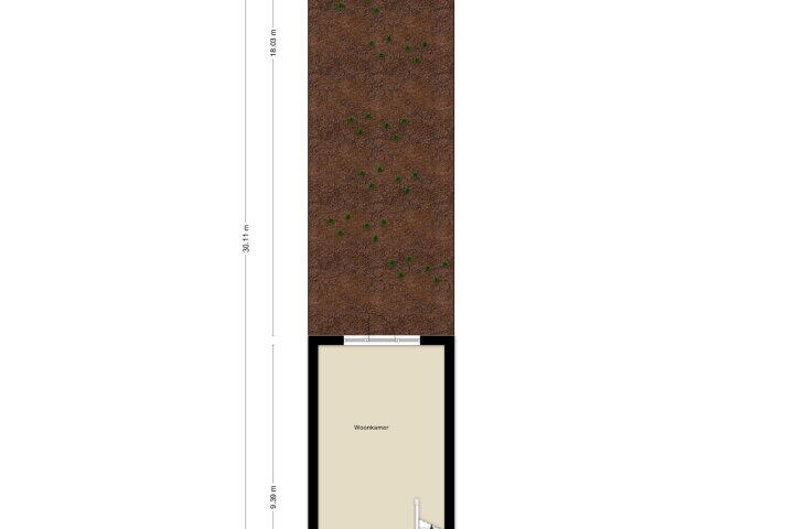 Plattegrond – Metselaar 8, Wijchen