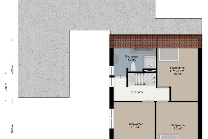 Plattegrond – Meulakkers 16, Diever