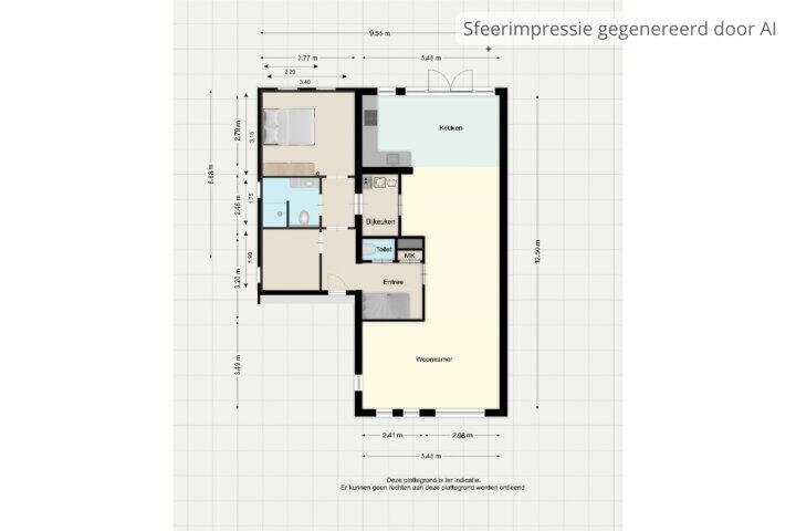 Plattegrond – Meulakkers 28, Diever