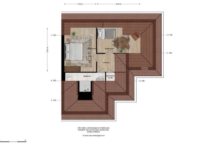 Plattegrond – Meulenspie 39, Teteringen