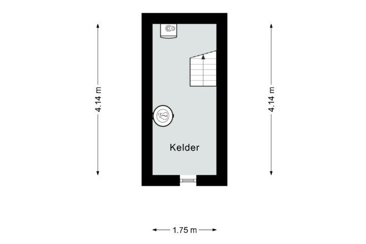 Plattegrond – Mgr. Lebouillestraat 43, Hoensbroek