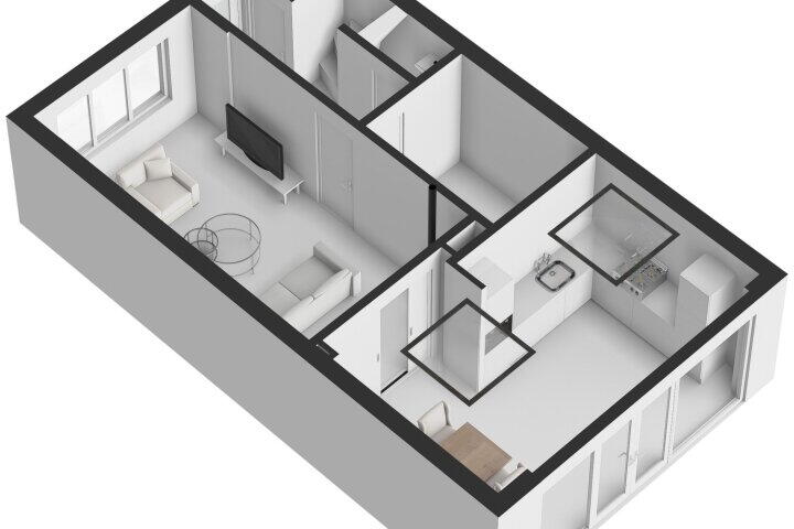 Plattegrond – Mgr. Nolensstraat 36, Panningen