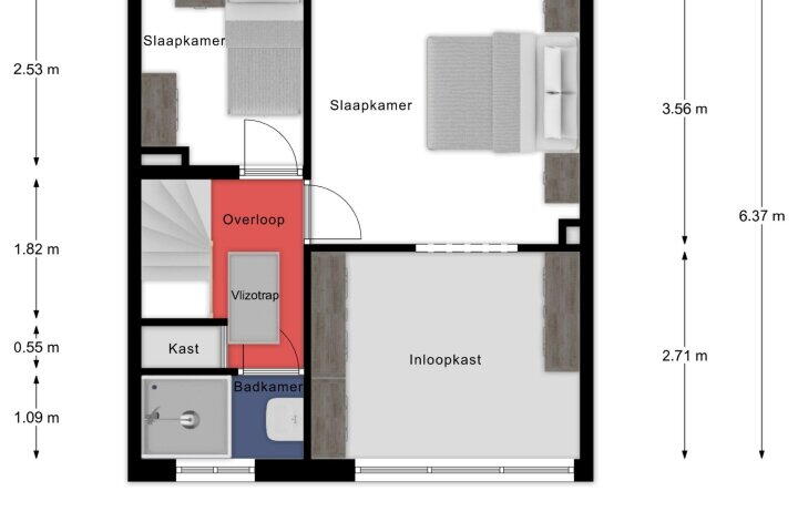 Plattegrond – Mgr. Nolensstraat 36, Panningen