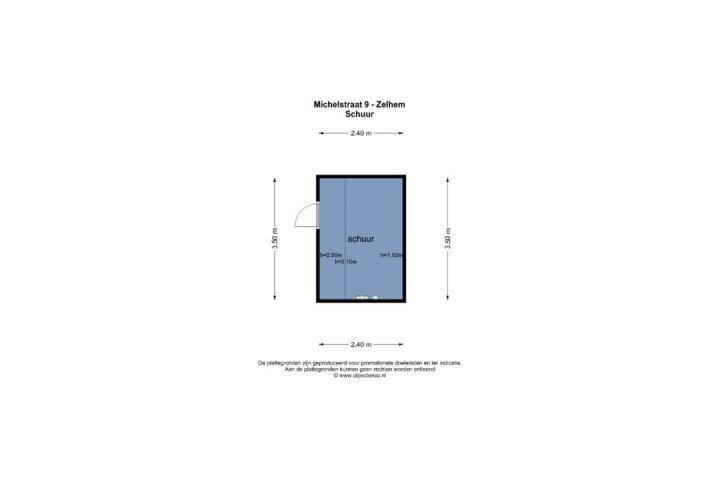 Plan – Michelstraat 9, Zelhem