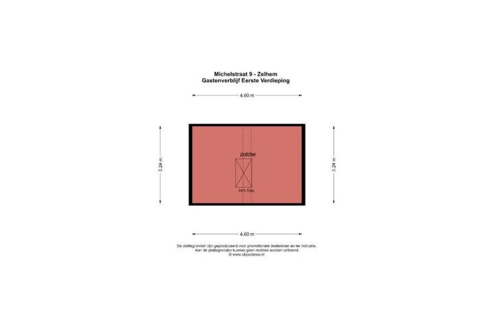 Plan – Michelstraat 9, Zelhem