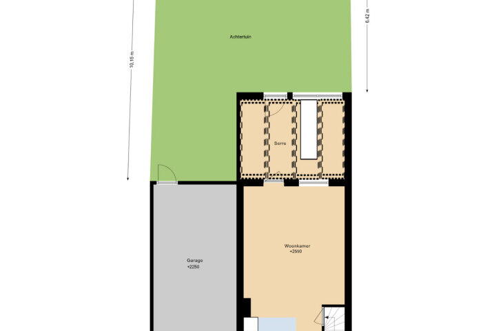 Plattegrond – Middelburgstraat 38, Heerlen