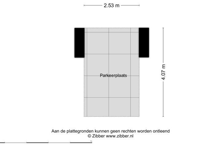 Plattegrond – Middellaan 426, Breda