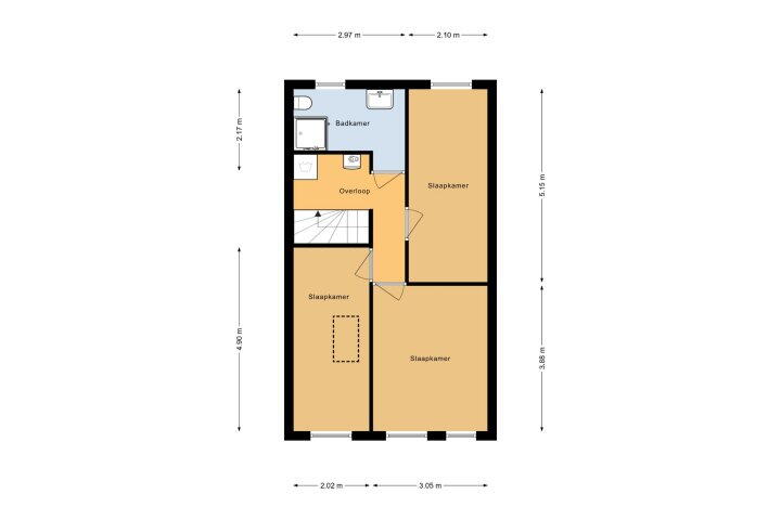 Plattegrond – Middelzand 4242, Julianadorp