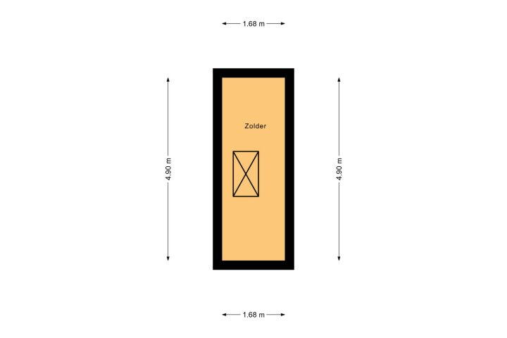Plattegrond – Middelzand 4242, Julianadorp