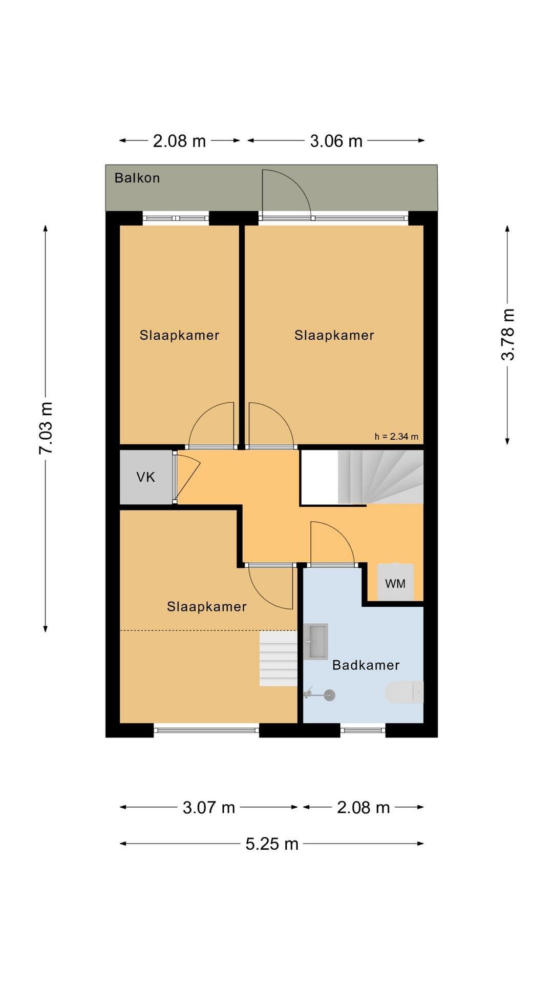 Plattegrond 2 - Middelzand 4325, Julianadorp
