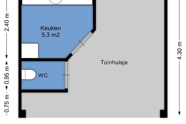 Plattegrond – Middenlaan 27, Dwingeloo
