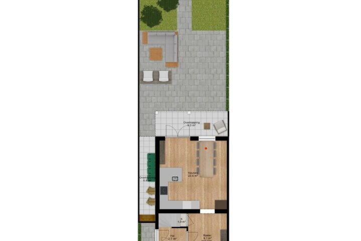 Plan – Middenstraat 48 A, Woudenberg