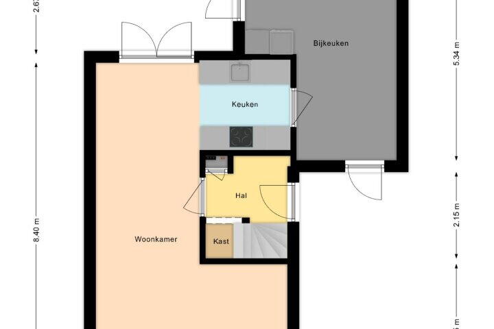 Plattegrond – Mientlân 37, IJlst