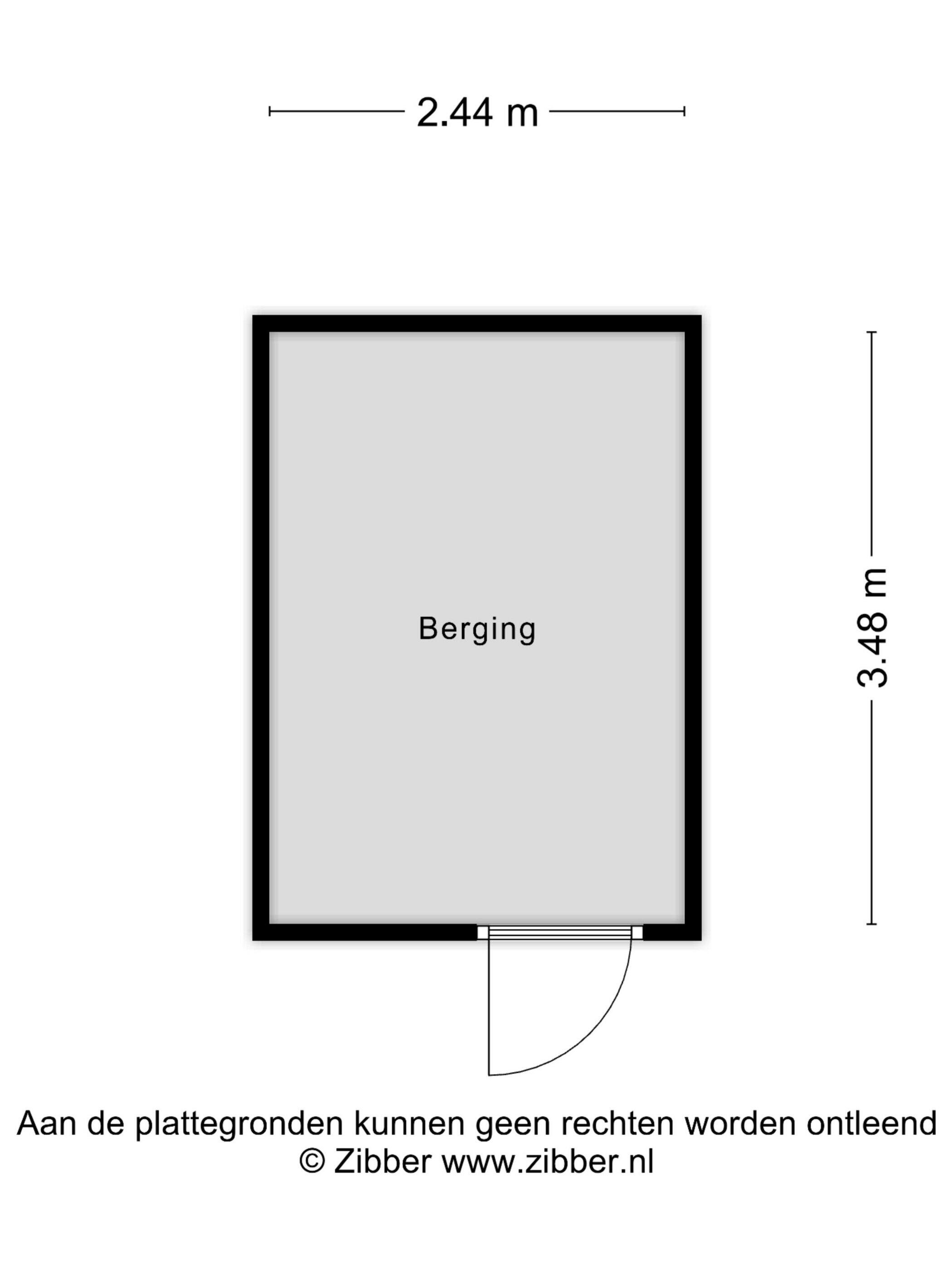 Plattegrond 5 - Mierberg 5, Roosendaal