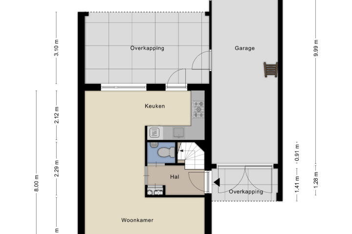 Plattegrond – Mijl 26, Beuningen Gld