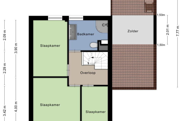 Plattegrond – Mijl 26, Beuningen Gld