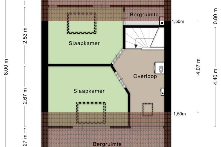 Plattegrond – Mijl 26, Beuningen Gld