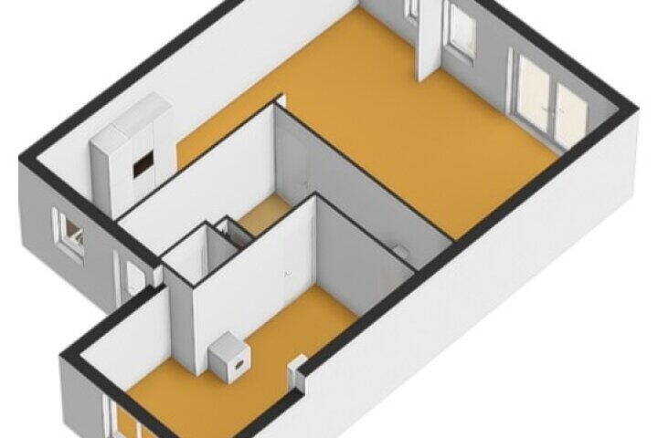 Plattegrond – Mimosastraat 17, Almere