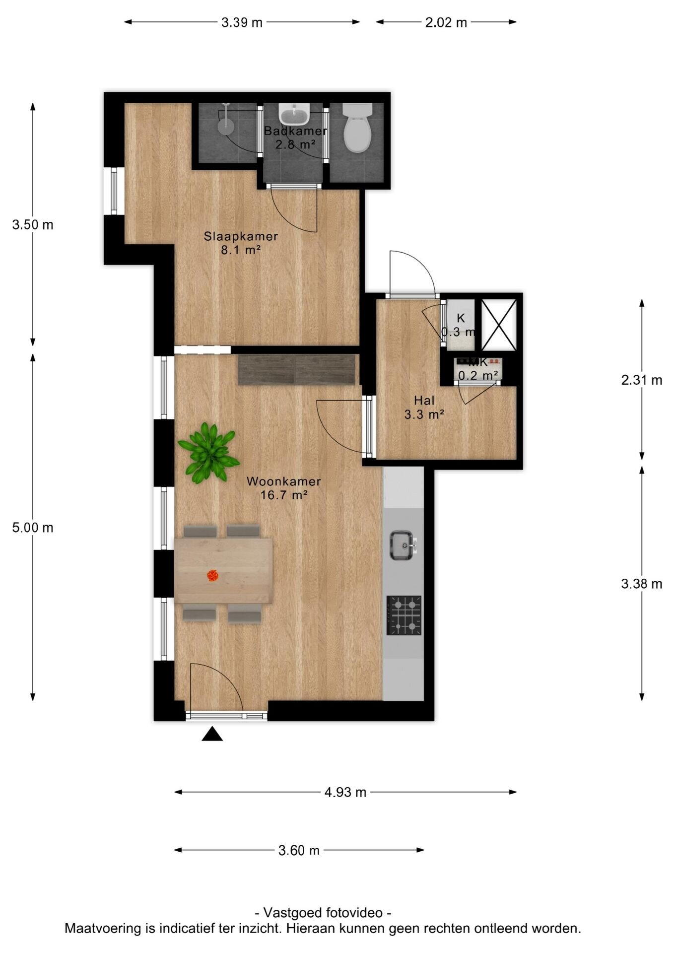 Plattegrond 1 - Mina Krusemansingel 90, Veenendaal