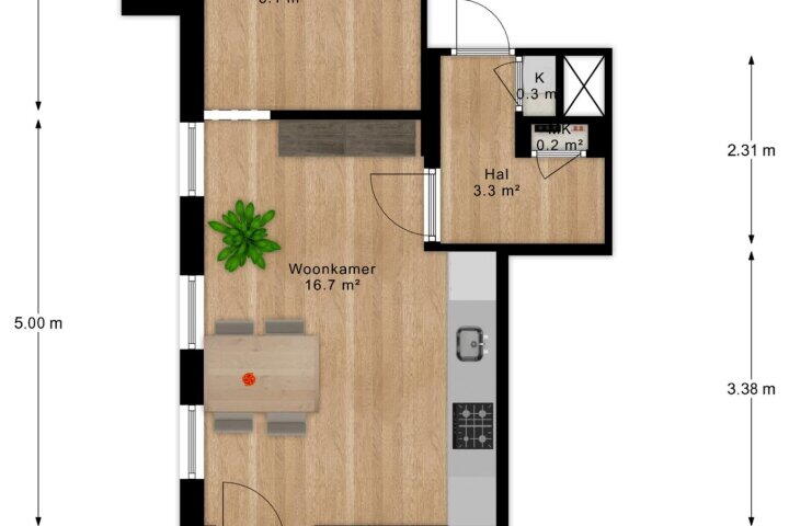 Plan – Mina Krusemansingel 90, Veenendaal