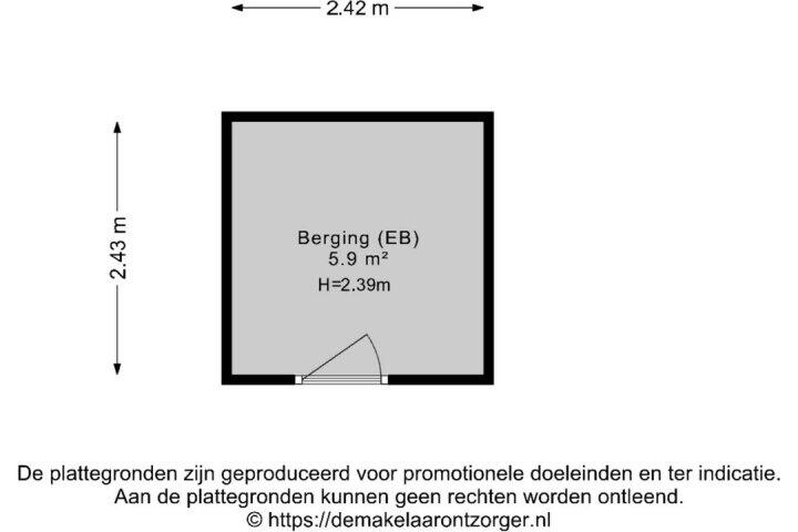 Plattegrond – M.K. Gandhiplein 127, Groningen